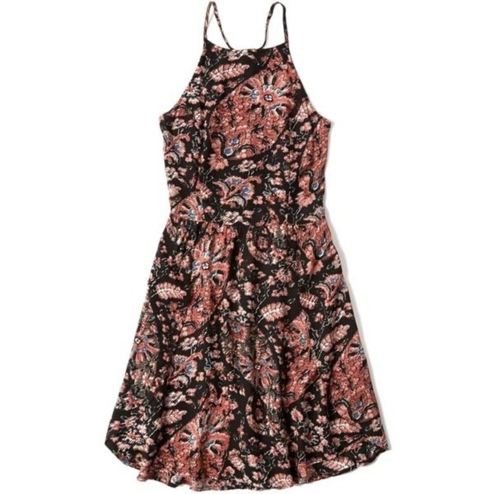 floral skater dress